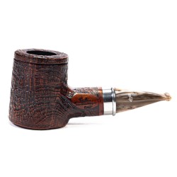Briar Pipe Santambrogio Sandblasted Poker