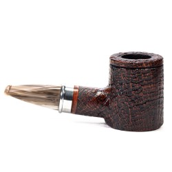 Briar Pipe Santambrogio Sandblasted Poker