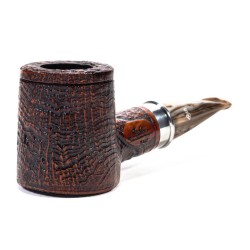 Briar Pipe Santambrogio Sandblasted Poker