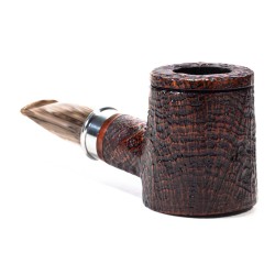 Briar Pipe Santambrogio Sandblasted Poker