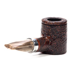 Briar Pipe Santambrogio Sandblasted Poker