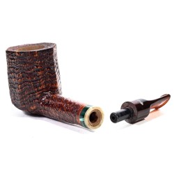 Briar Pipe Santambrogio Sandblasted Lovat