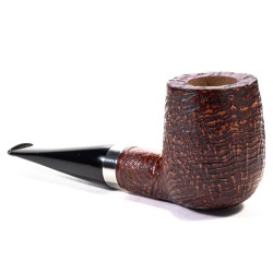 Briar Pipe Santambrogio Sandblasted Billiard