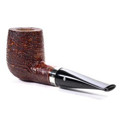 Briar Pipe Santambrogio Sandblasted Billiard