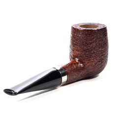 Briar Pipe Santambrogio Sandblasted Billiard
