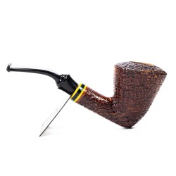 Briar Pipe Santambrogio Sandblasted Bent Dublin