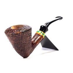 Briar Pipe Santambrogio Sandblasted Bent Dublin