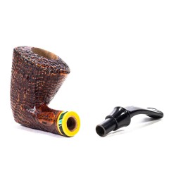 Briar Pipe Santambrogio Sandblasted Bent Dublin