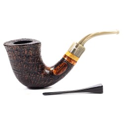 Briar Pipe Santambrogio Sandblasted Calabash