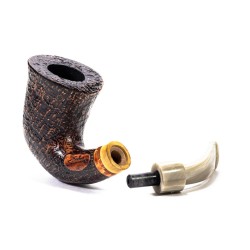 Briar Pipe Santambrogio Sandblasted Calabash