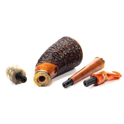 Pipe Santambrogio Miss Lilly Rusticated Free Form