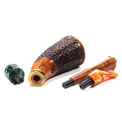 Pipe Santambrogio Miss Lilly Rusticated Free Form