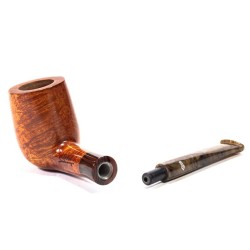 Briar Pipe Santambrogio Smooth FP Medium Billiard