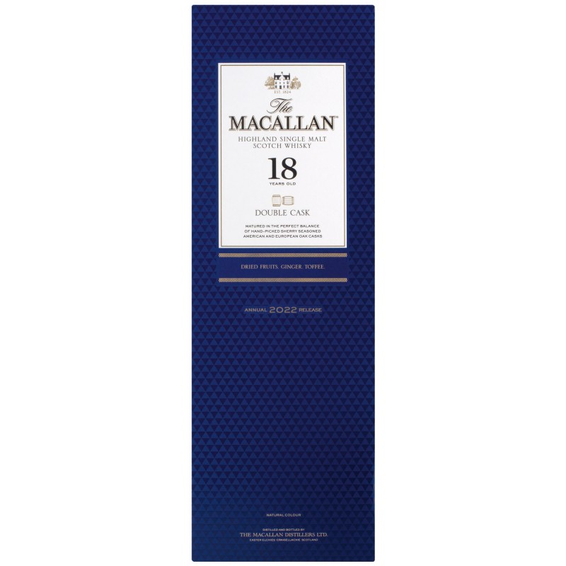 Whisky The Macallan 18 Y O Double Cask 2022 Pipeonline