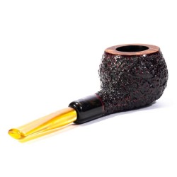Briar Pipe Radice Rind Rusticated Apple