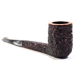 Pipa in Radica Radice Rind Rusticata Billiard
