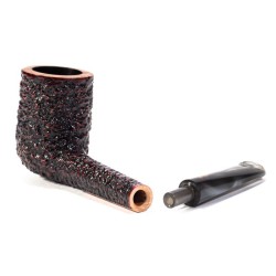Pipa in Radica Radice Rind Rusticata Billiard