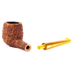 Briar Pipe Radice Rind Rusticated Apple