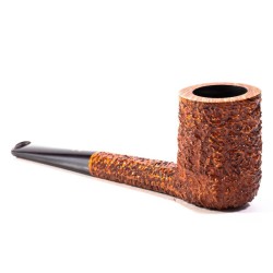Briar Pipe Radice Rind Rusticated Billiard