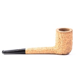 Briar Pipe Radice Rind Pure Rusticated Billiard
