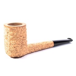 Briar Pipe Radice Rind Pure Rusticated Billiard