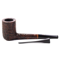 Pipa in Radica Radice Silk Cut Sabbiata Billiard