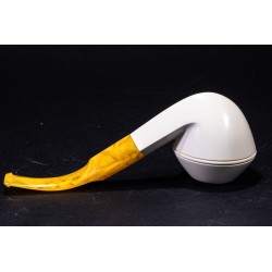 Meerschaum Pipe Lubinski B 217 Bent Bulldog