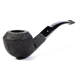 Pipa Dunhill Shell Ring Grain 4208 Bent Rhodesian