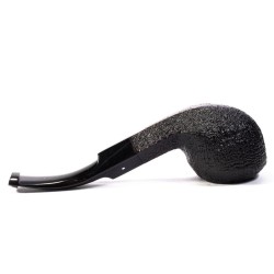 Pipa Dunhill Shell Ring Grain 4208 Bent Rhodesian