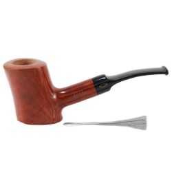 Briar Pipe Brebbia Toby Selected Smooth Poker