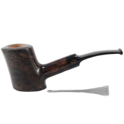 Briar Pipe Brebbia Toby Noce Smooth Poker