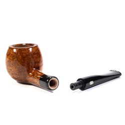 Pipa Chacom Olive Horn Liscia Modello 337 Apple