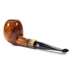 Pipa Chacom Olive Horn Liscia Modello 168 Apple