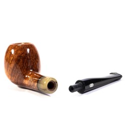 Pipa Chacom Olive Horn Liscia Modello 168 Apple