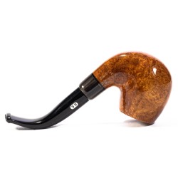 Pipe Chacom Olive Horn Smooth Mod. 214 Bent