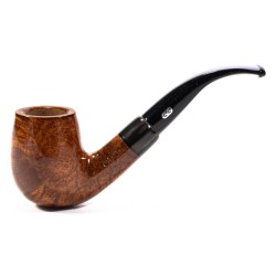 Pipa Chacom Olive Horn Liscia Mod. 42 Bent Billiard