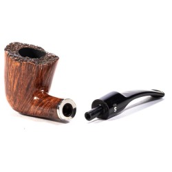 Pipe Stanwell Sterling Silver Model 63 Bent Dublin
