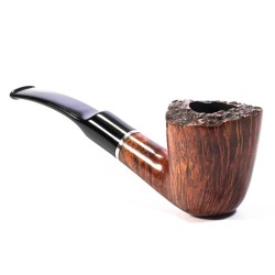 Pipa Stanwell Sterling Silver Modello 63 Bent Dublin