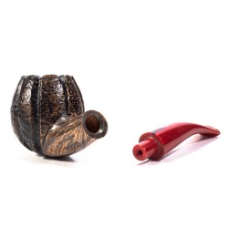 Pipa Mastro Geppetto Sabbiata Bent Apple