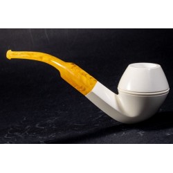 Pipa in Schiuma di Mare Lubinski Bent Bulldog