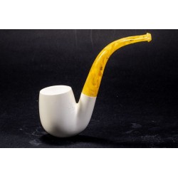 Meerschaum Pipe - Bent