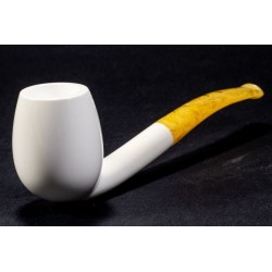 Pipa in Schiuma di Mare Lubinski Bent Billiard