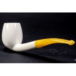 Pipa in Schiuma di Mare Lubinski Bent Billiard