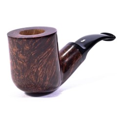 Briar Pipe Ser Jacopo Smooth L1 Bent Billiard