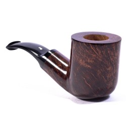 Briar Pipe Ser Jacopo Smooth L1 Bent Billiard