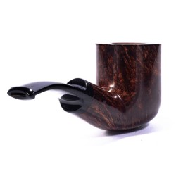 Briar Pipe Ser Jacopo Smooth L1 Bent Billiard