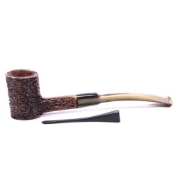 Pipe Luigi Viprati Rusticated Poker