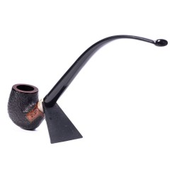 Pipe Aldo Velani Sandblasted Churchwarden Bent
