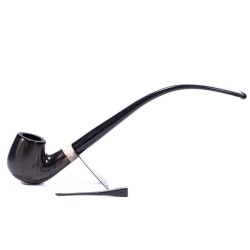 Pipa Aldo Velani Liscia Churchwarden Bent