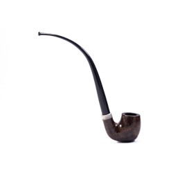 Pipa Aldo Velani Liscia Churchwarden Bent